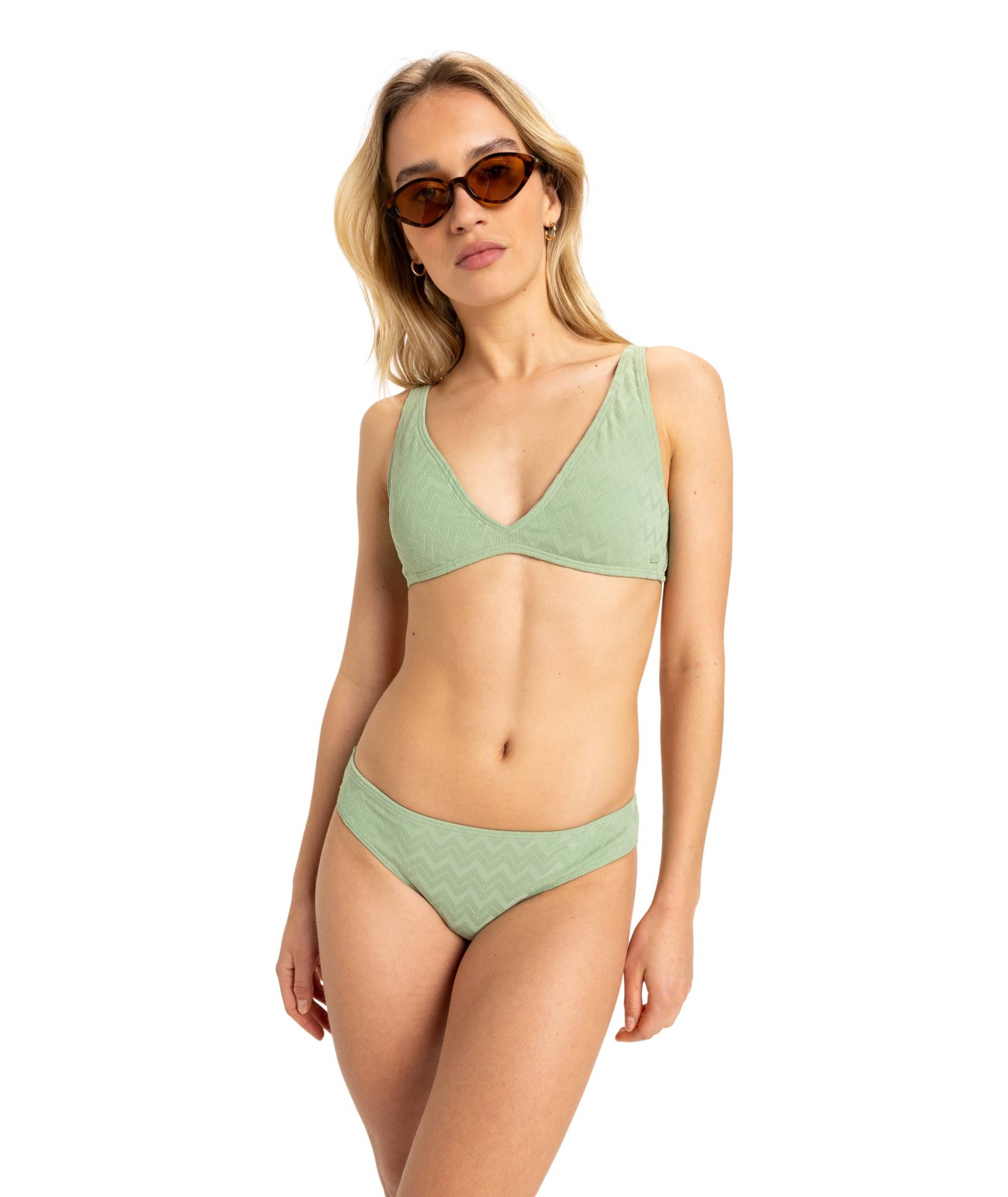 Roxy Triangel-Bikini "CURRENT COOLNESHORT SLEEVE TRI HIPTR SET" 2 Stk. tlg. von Roxy