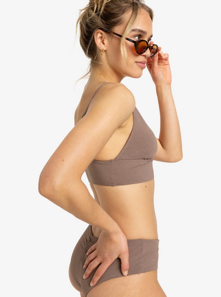 Roxy Triangel-Bikini-Top Roxy Bikini Tanktop Lasca Taupe von Roxy