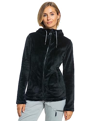 Roxy Tundra - Technical Fleece for Women - Funktions-Fleece - Frauen - M - Schwarz. von Roxy