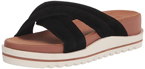 Roxy Veria - Sandals for Women - Ledersandalen - Frauen - 41 - Schwarz. von Roxy