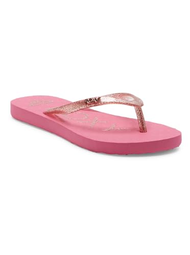 Roxy Mädchen Viva Sparkle Sandale, Pink 1, 33 EU von Roxy