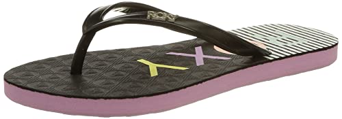 Roxy Viva Stamp Sandale, Black/Berry, 29 EU von Roxy