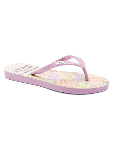 Roxy Mädchen Viva Stamp Sandale, Purple White, 31 EU von Roxy