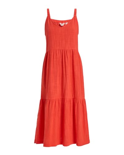 Roxy Waiting Line - Midi Dress for Women - Midikleid - Frauen - M - Rot. von Roxy