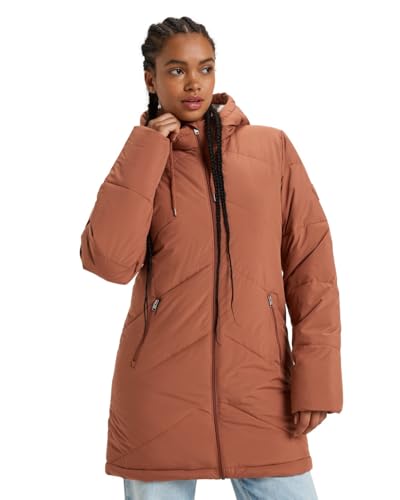 Roxy Women's Better Weather Jacket, Russet, 38 von Roxy