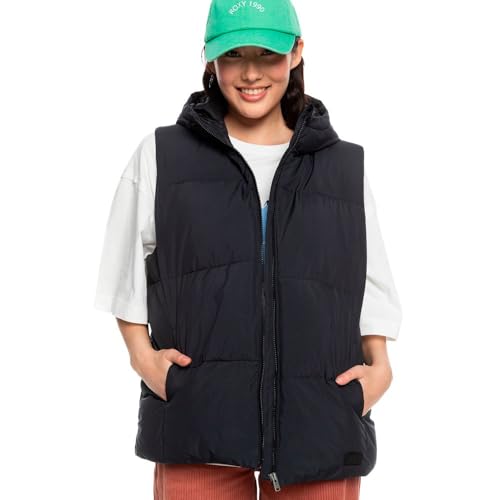 Roxy Women's Bright Side Jacket, Anthracite, L von Roxy