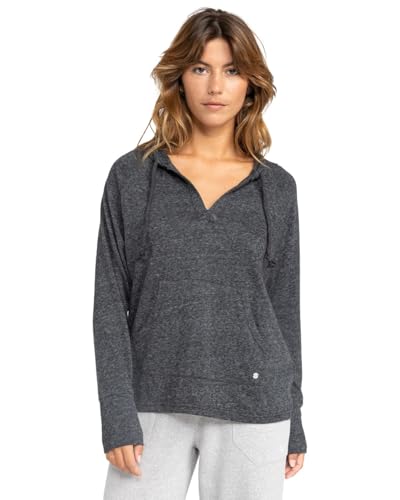 Roxy Women's Destination SURF Hooded Sweatshirt, Anthracite, L von Roxy
