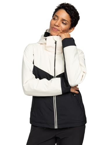 Roxy Women's Free Jet Block JK Jacket, Buttercream, XXL von Roxy