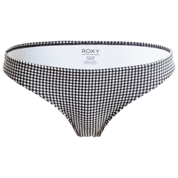 Roxy - Women's Gingham Bikini - Bikini-Bottom Gr M grau von Roxy