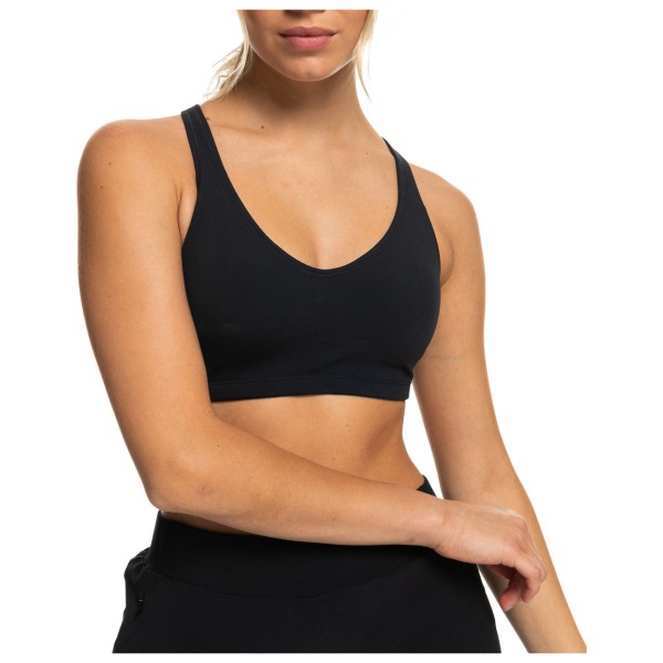 Roxy - Women's Heart into it Bra - Sport-BH Gr M schwarz von Roxy