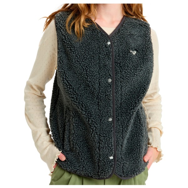 Roxy - Women's Iconic Town Vest - Fleeceweste Gr XXL schwarz Roxy - Women's Iconic Town Vest - Fleeceweste Gr XXL schwarz von Roxy
