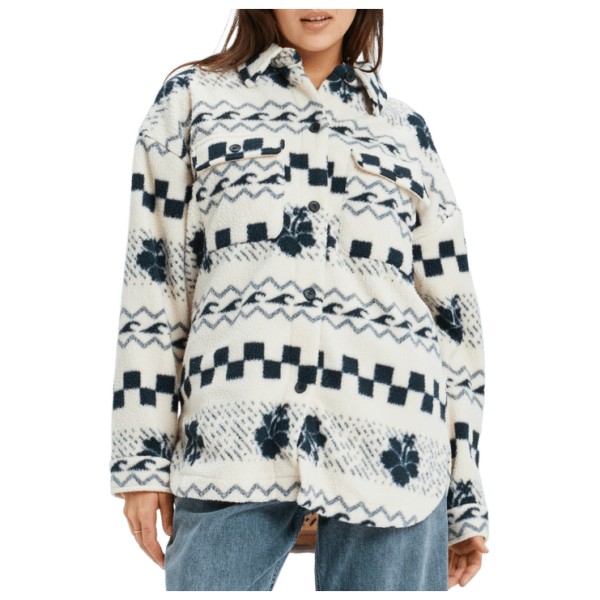 Roxy - Women's Morning Crush Shacket - Hemd Gr XL grau von Roxy