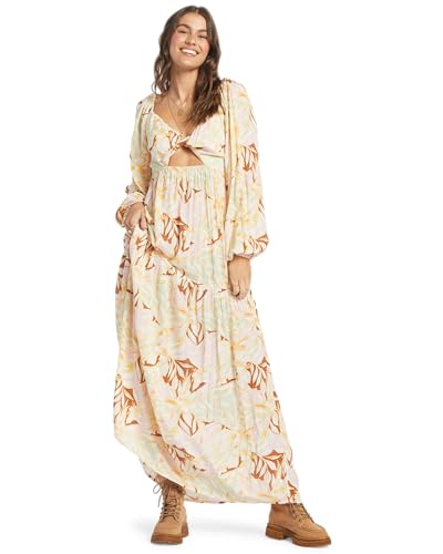 Roxy Women's On Holiday Maxi Dress, Quiet Green Coast 2 Coast von Roxy