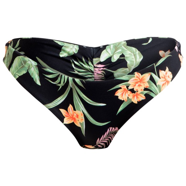 Roxy - Women's Print Beach Classics Cheeky - Bikini-Bottom Gr XS schwarz von Roxy