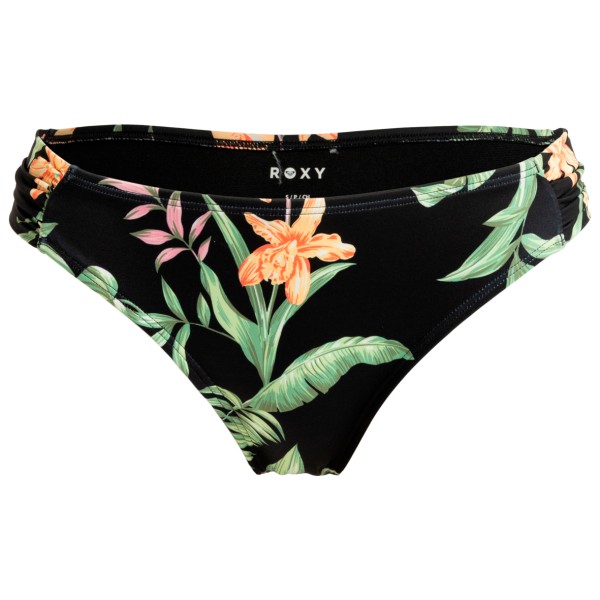 Roxy - Women's Print Beach Classics Moderate - Bikini-Bottom Gr XL schwarz von Roxy