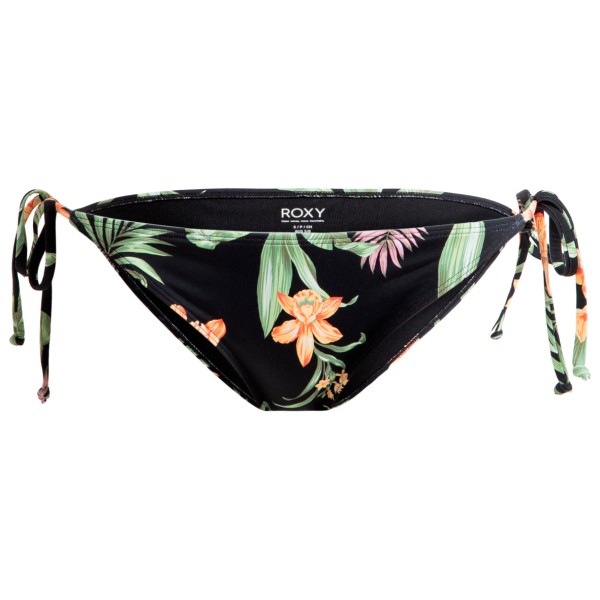 Roxy - Women's Print Beach Classics Ties Bikini - Bikini-Bottom Gr XXL schwarz von Roxy