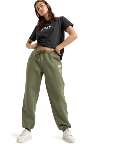 Roxy Women's SURF Stoked Brushed Pants, Oil Green, M Roxy Women's SURF Stoked Brushed Pants, Oil Green, M von Roxy