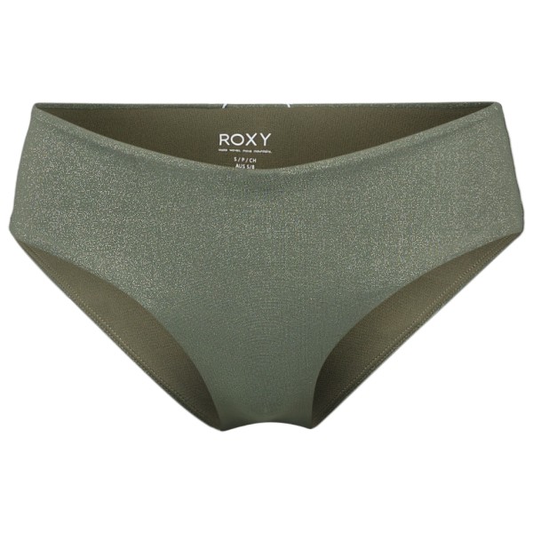 Roxy - Women's Shiny Wave Bikini - Bikini-Bottom Gr M oliv von Roxy