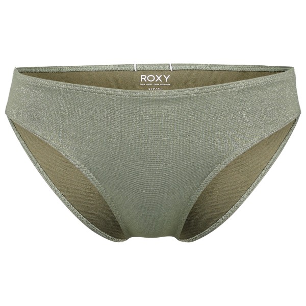 Roxy - Women's Shiny Wave Hipster - Bikini-Bottom Gr L oliv von Roxy