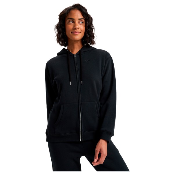 Roxy - Women's Surf Stoked Zipped Brushed - Zip-Hoodie Gr L schwarz von Roxy