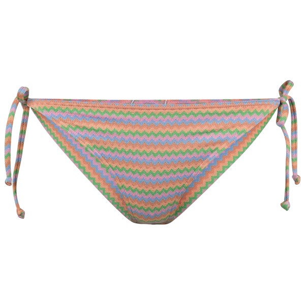 Roxy - Women's Wavy Stripe Cheeky Tie Side - Bikini-Bottom Gr XS orange von Roxy