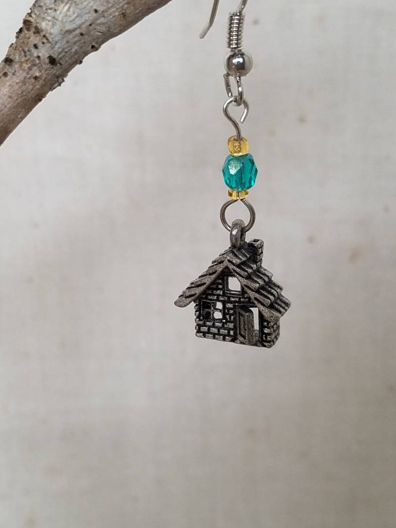 I'll Be Home For Christmas Ohrringe in Silber Und Grün I'll Be Home For Christmas Ohrringe in Silber Und Grün von Roxyswhimseys