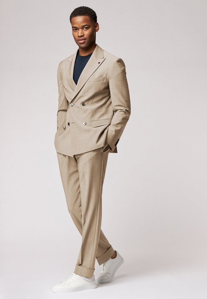Roy Robson Anzughose 2-Reiher Anzug im Slim Fit von Roy Robson