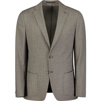 Roy Robson Anzugsakko aus Schurwolle und Stretch mit Pepita-Muster, Slim Fit in 46 von Roy Robson