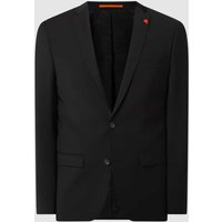 Roy Robson Super Slim Fit Sakko mit Reverskragen in Black, Größe 44 Roy Robson Super Slim Fit Sakko mit Reverskragen in Black, Größe 44 von Roy Robson
