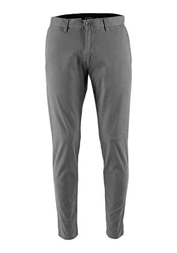 Roy Robson Herren Chinohose Stoffhose Regular Fit Stretch (54, Mittel-grau) von Roy Robson