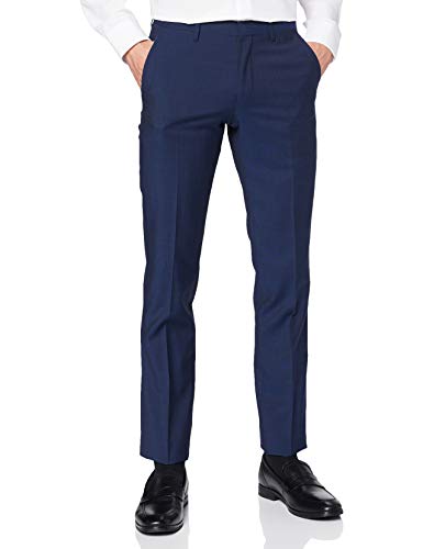 Roy Robson Herren Slim Fit Anzughose, Blau (Blue 18), 90 von Roy Robson