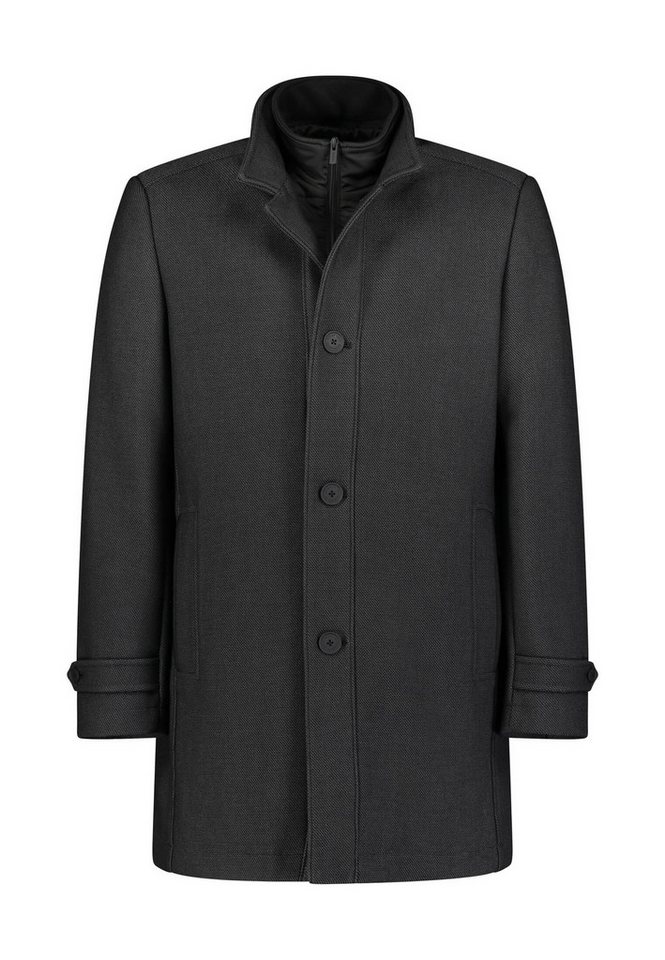 Roy Robson Kurzmantel Herren Mantel mit Steppeinsatz von Roy Robson