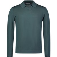 Roy Robson Langarm-Poloshirt aus Merinowolle mit Variokragen in M von Roy Robson