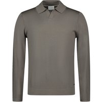Roy Robson Langarm-Poloshirt aus Merinowolle mit Variokragen in XL von Roy Robson