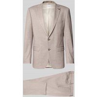 Roy Robson Regular Fit Anzug mit Reverskragen in Beige, Größe 27 Roy Robson Regular Fit Anzug mit Reverskragen in Beige, Größe 27 von Roy Robson