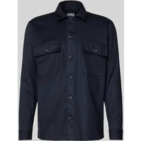 Roy Robson Regular Fit Hemdjacke mit Kentkragen in Blau, Größe XL Roy Robson Regular Fit Hemdjacke mit Kentkragen in Blau, Größe XL von Roy Robson