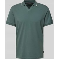 Roy Robson Regular Fit Poloshirt mit Kontraststreifen in Lind, Größe S von Roy Robson