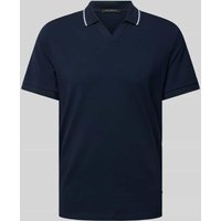 Roy Robson Regular Fit Poloshirt mit Kontraststreifen in Marine, Größe XL von Roy Robson