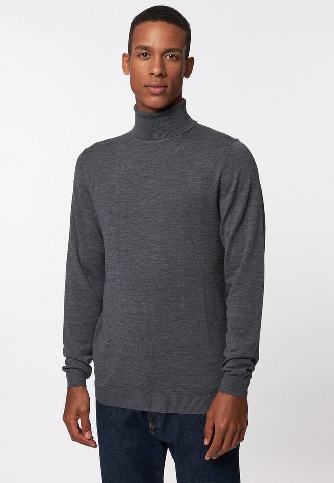 Roy Robson Rollkragenpullover Merinowolle - Easy Care von Roy Robson