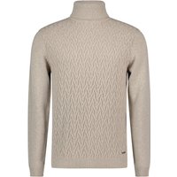 Roy Robson Rollkragenpullover mit Zopfstrickmuster und Modalanteil in XL von Roy Robson