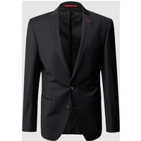 Roy Robson Slim Fit 2-Knopf-Sakko aus Schurwollmischung in Black, Größe 25 von Roy Robson