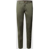 Roy Robson Slim Fit Chino mit Stretch-Anteil in Oliv, Größe 25 von Roy Robson