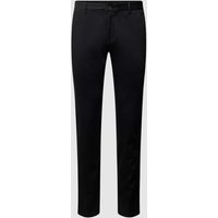Roy Robson Slim Fit Chino mit Stretch-Anteil in Black, Größe 27 Roy Robson Slim Fit Chino mit Stretch-Anteil in Black, Größe 27 von Roy Robson