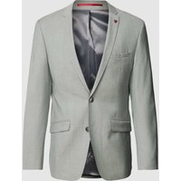 Roy Robson Slim Fit Sakko in Melange-Optik in Lind, Größe 52 von Roy Robson