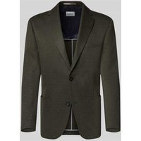 Roy Robson Slim Fit Sakko mit Viskose-Anteil und Reverskragen in Gruen, Größe 50 Roy Robson Slim Fit Sakko mit Viskose-Anteil und Reverskragen in Gruen, Größe 50 von Roy Robson
