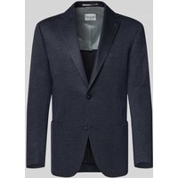 Roy Robson Slim Fit Sakko mit Viskose-Anteil und Reverskragen in Marine, Größe 25 Roy Robson Slim Fit Sakko mit Viskose-Anteil und Reverskragen in Marine, Größe 25 von Roy Robson