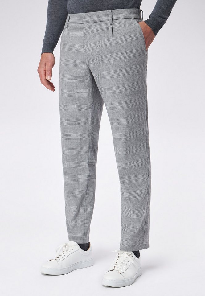 Roy Robson Stoffhose Mit Karomuster Und Bundfalte von Roy Robson