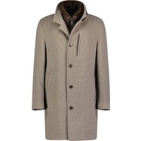 Roy Robson Wattierter Wollmantel mit Kaschmiranteil und Steppblende in 52 von Roy Robson