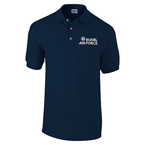 Royal Air Force Poloshirt mit Logo. Gr. M, navy Royal Air Force Poloshirt mit Logo. Gr. M, navy von Royal Air Force