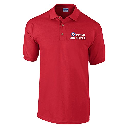 Royal Air Force Poloshirt mit Logo. Gr. XL, rot Royal Air Force Poloshirt mit Logo. Gr. XL, rot von Royal Air Force